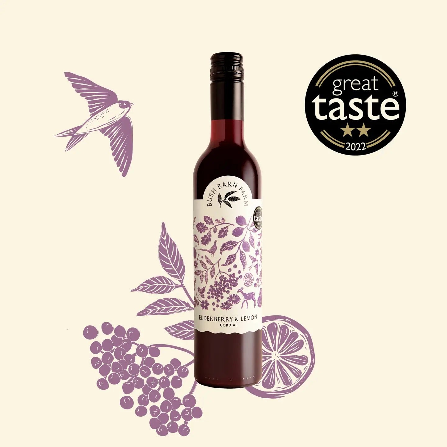 Elderberry & Lemon Cordial