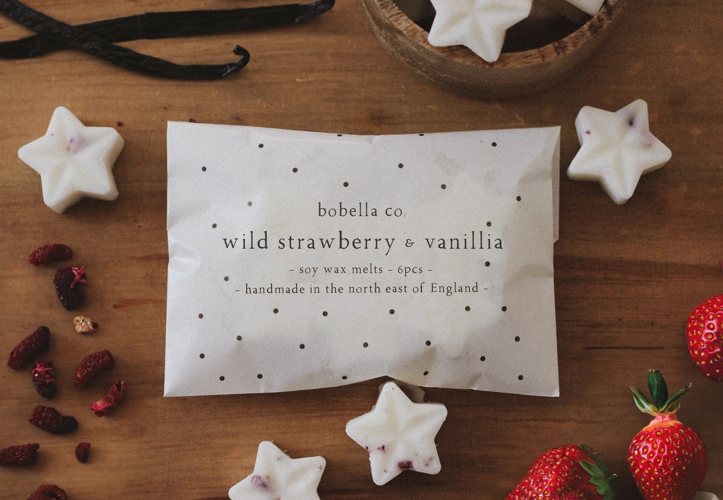 Wild Strawberry & Vanilla Soy Wax Melts