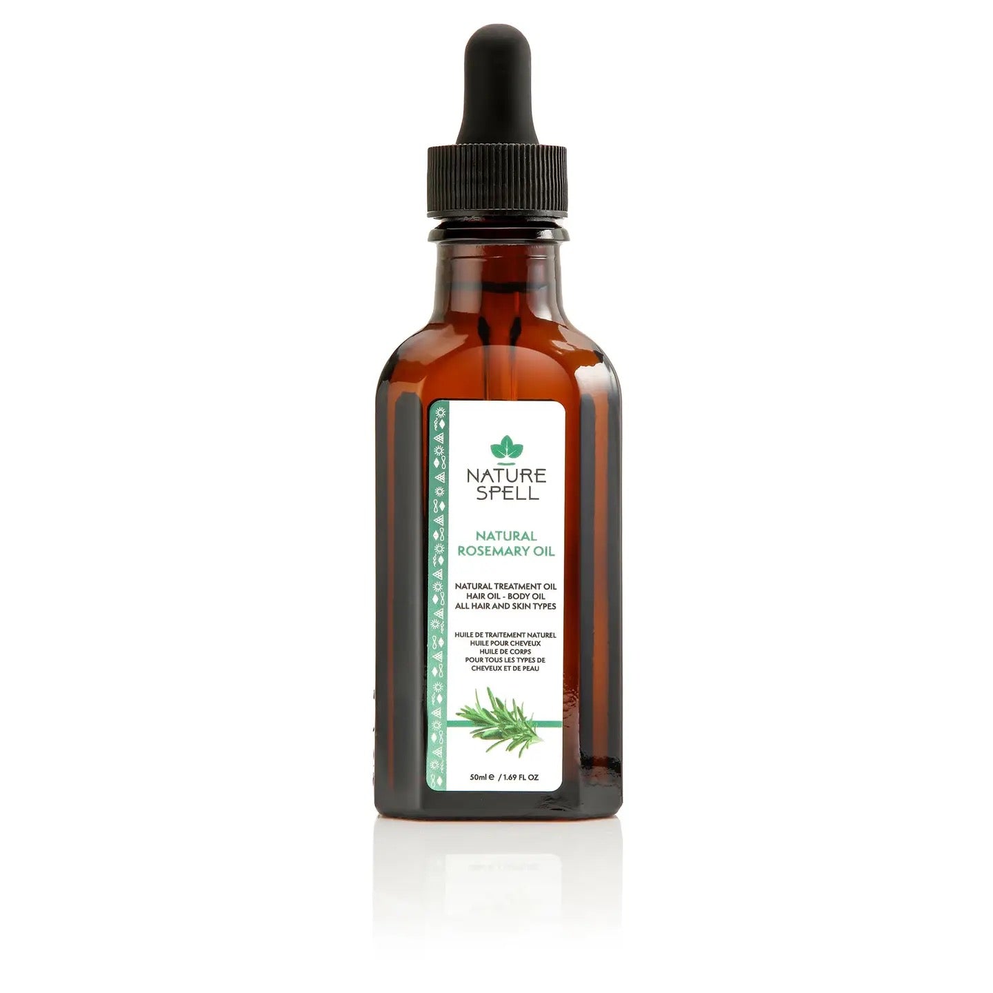 Nature Spell Travel Size Rosemary Oil For Hair 50ml