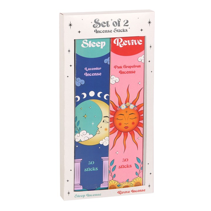 SET OF 2 INCENSE STICK SETS 'SLEEP & REVIVE'