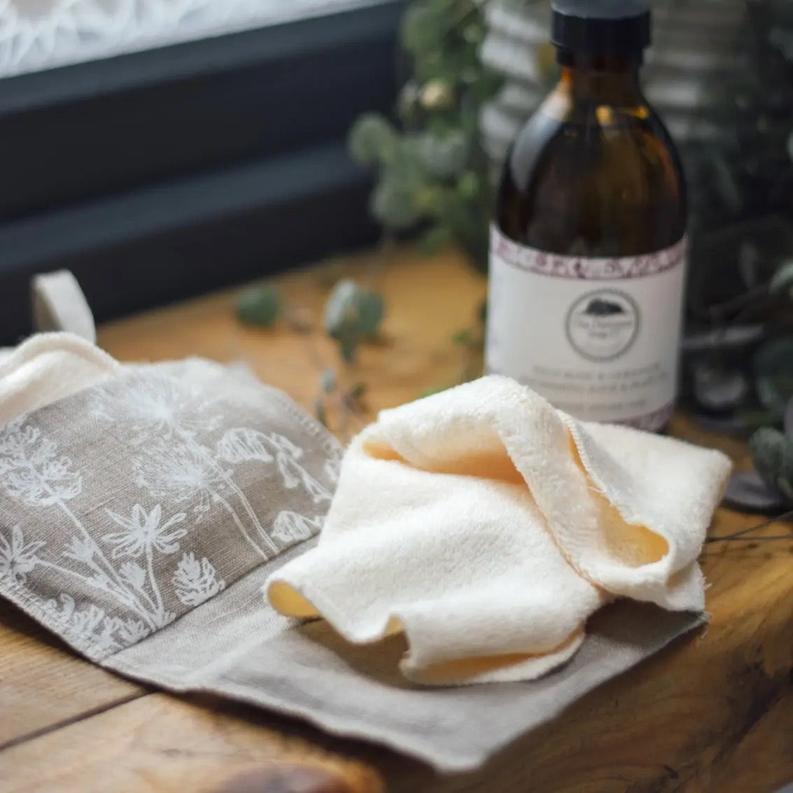 Reusable Bamboo Face Cloth, Supersoft Bamboo Cleansing Cloth