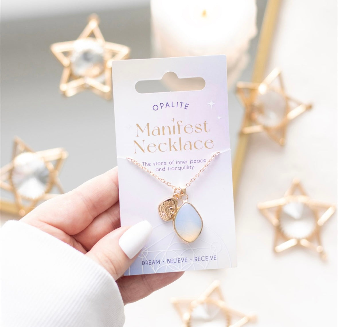 Opalite Manifestation Necklace