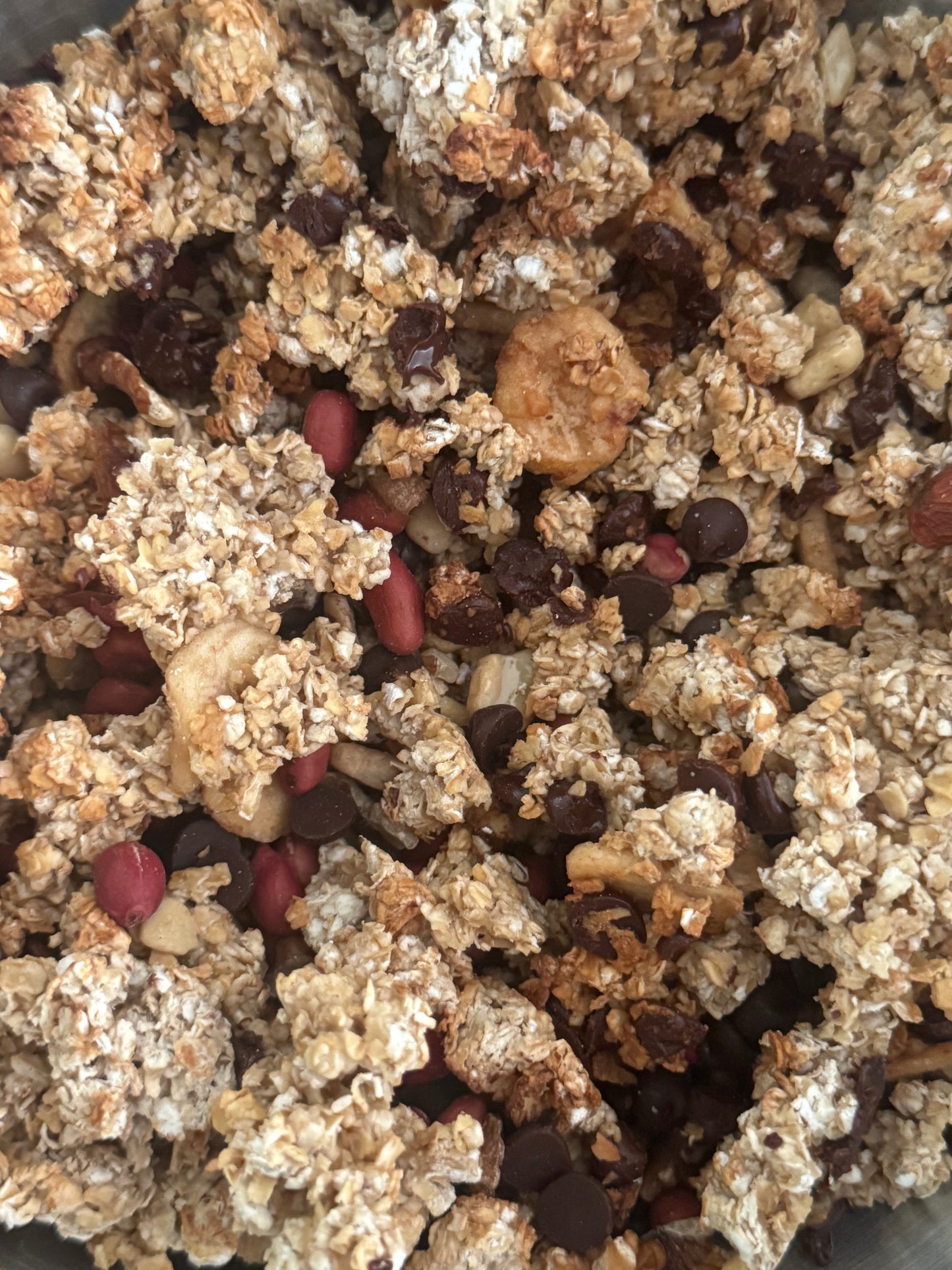 Sourdough Granola | Dark Chocolate, Mixed Nuts & Banana chips