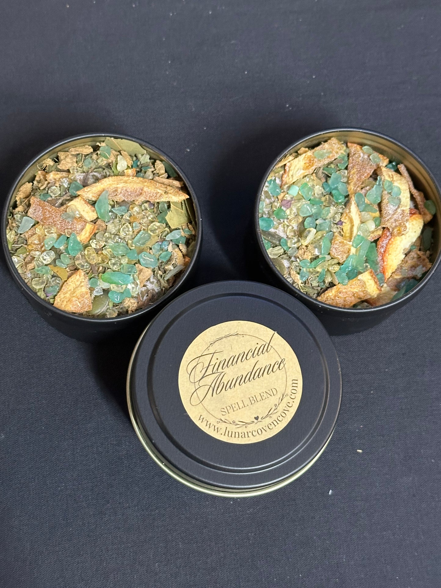 Financial Abundance Spell Blend by Lunar Coven Cove