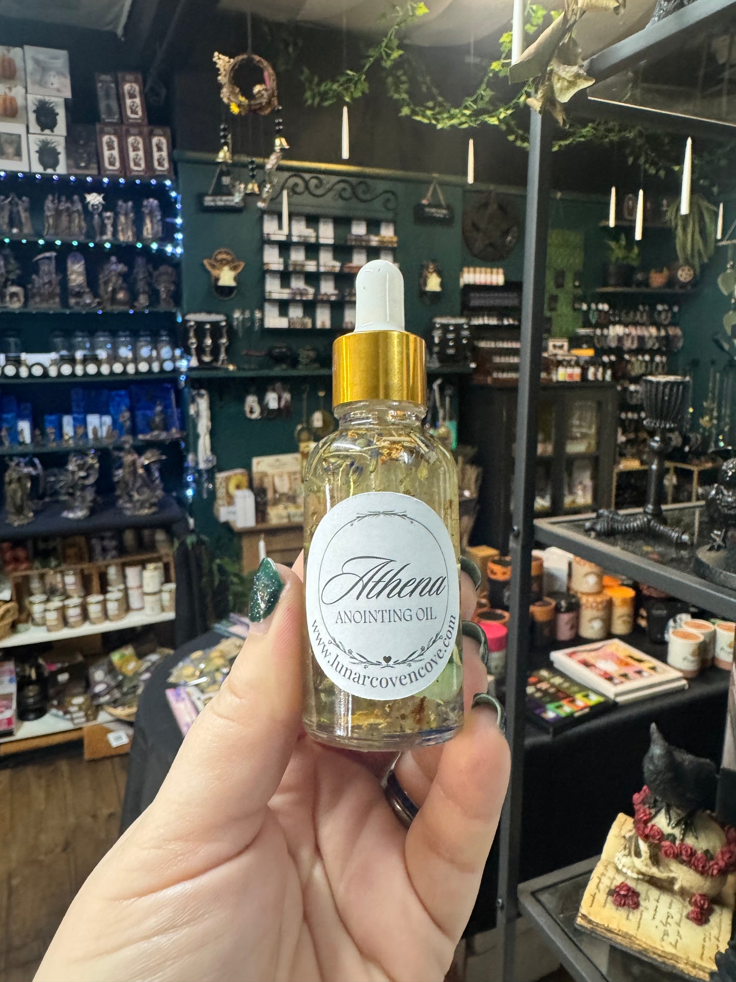 Athena Anointing Oil for deity rituals and worship