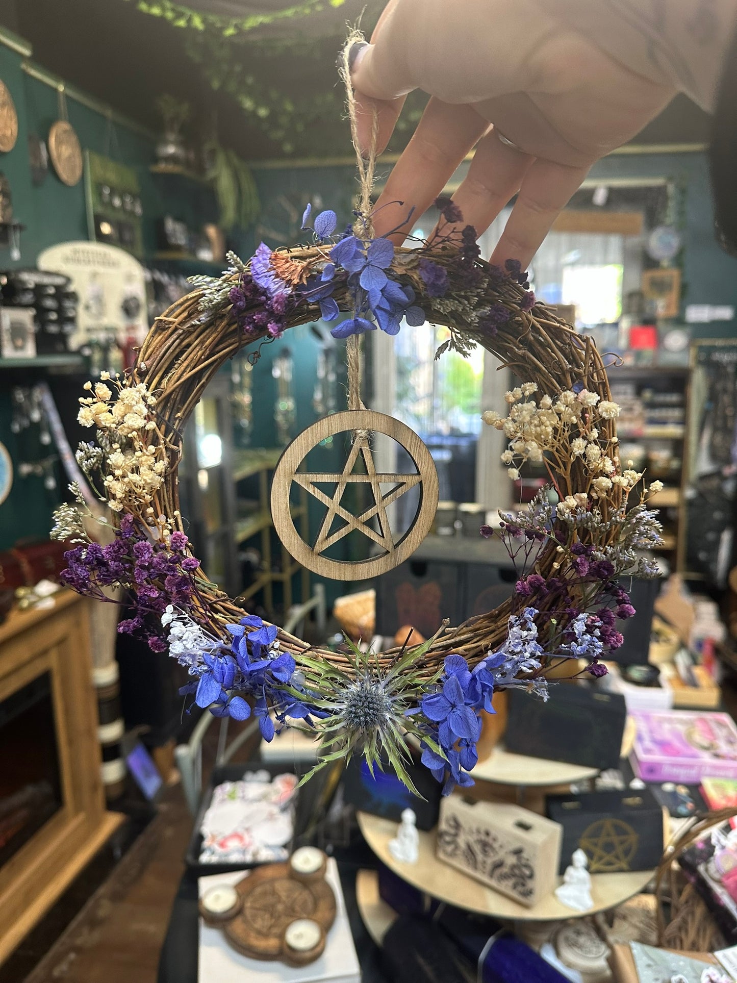 Witchy Floral Wreath