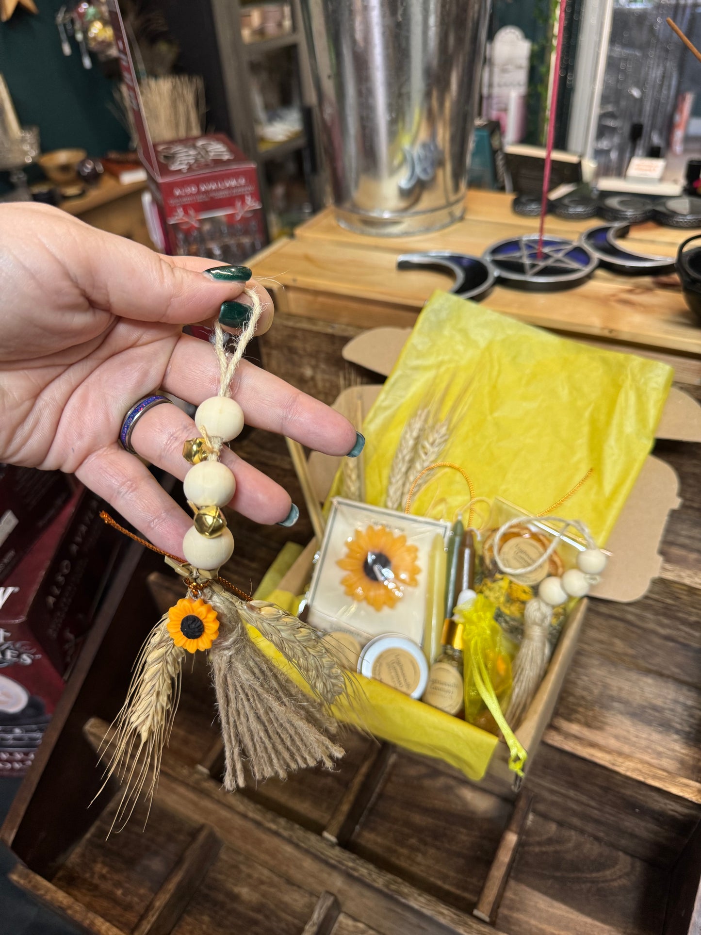 Lughnasadh / Lammas Sabbat Box and single items such as Spell Blend, Anointing Oil and Simmer Pot