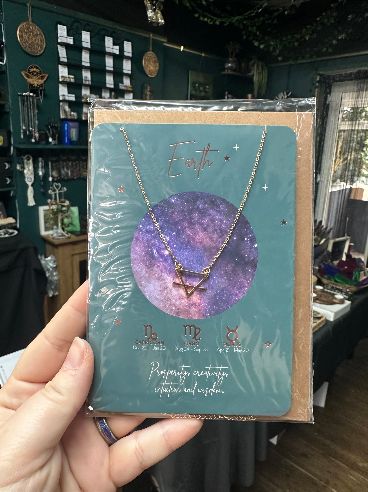 Element Necklace with gift card - Choose which you'd like to receive