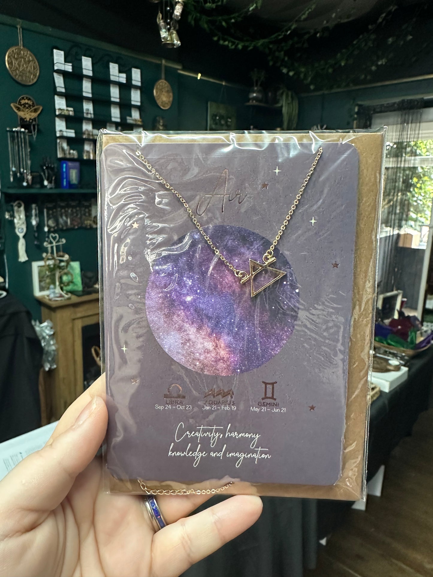 Element Necklace with gift card - Choose which you'd like to receive