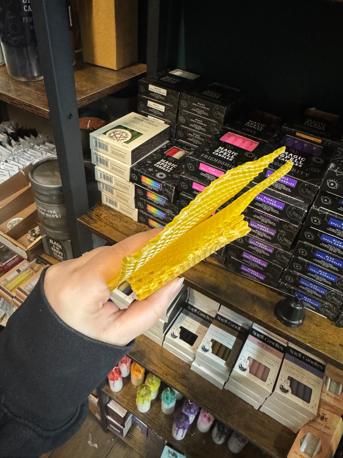 Beeswax Sheet for making your own spell candles