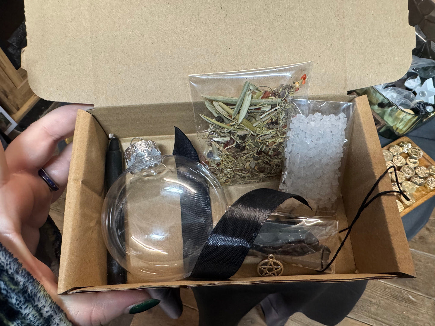 Witch Ball Kit - Create your own Witch Ball protection talisman for your home