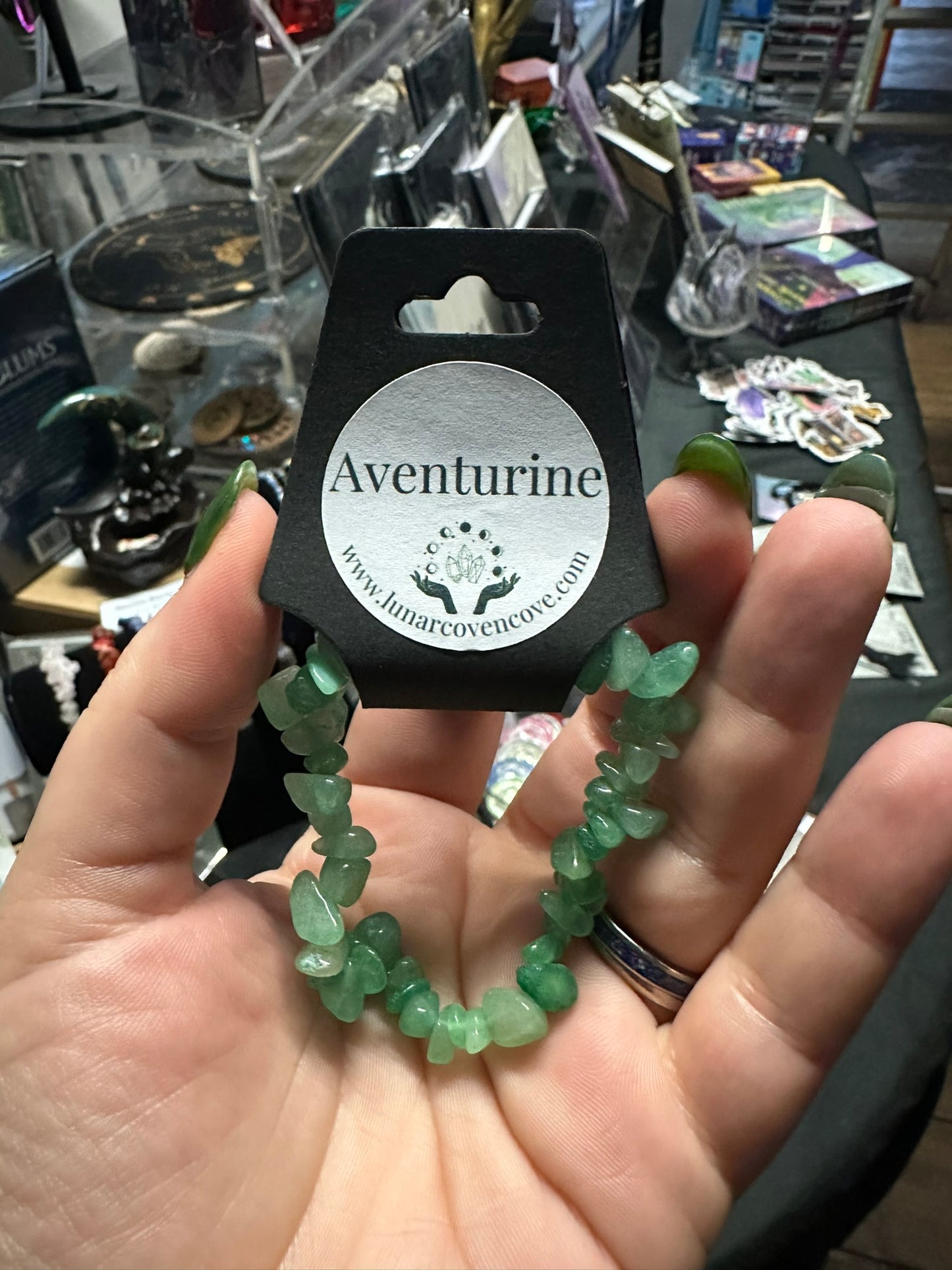 Crystal Chip Bracelet - choose from variety