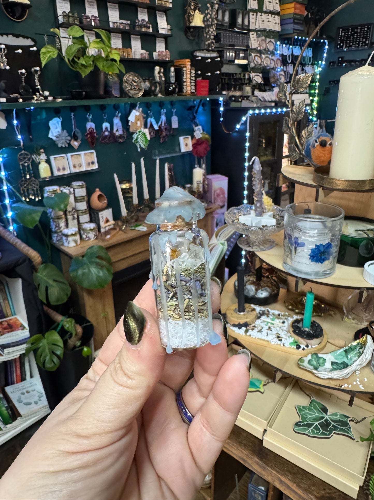 Spell Jars made by Kerri of Lunar Coven Cove