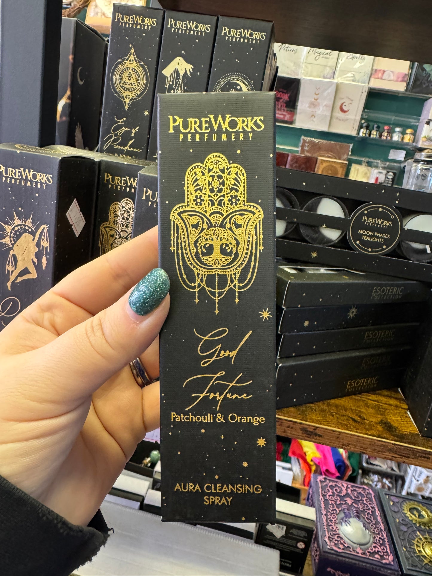 Good Fortune Spray - Patchouli nd Orange - Aura Cleansing Spray - Home Fragrance