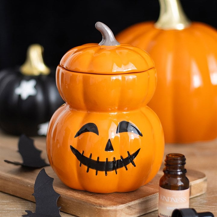 Stacked Pumpkin Oil Burner Wax Warmer