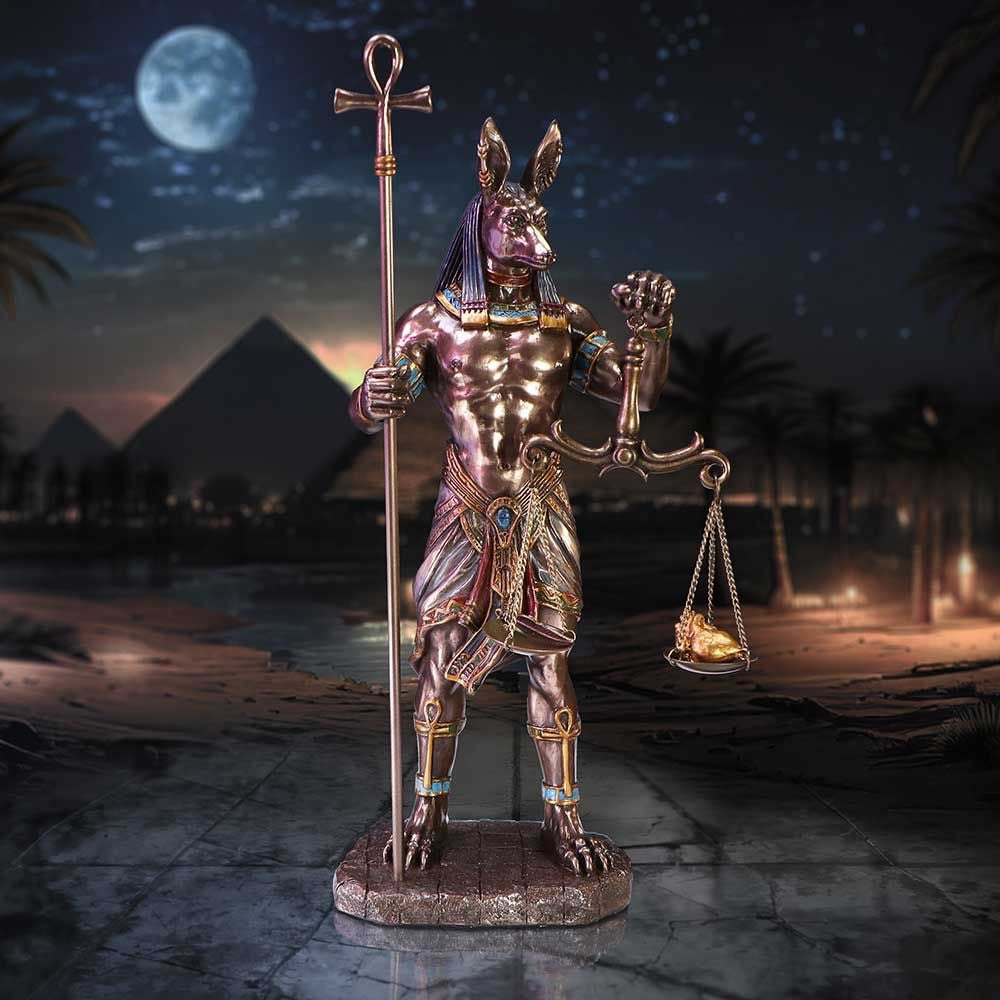 Anubis 'Guardian of the Tombs, Symbol of Justice' Figurine