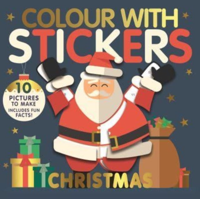 Colour with Stickers Christmas by Jonny Marx