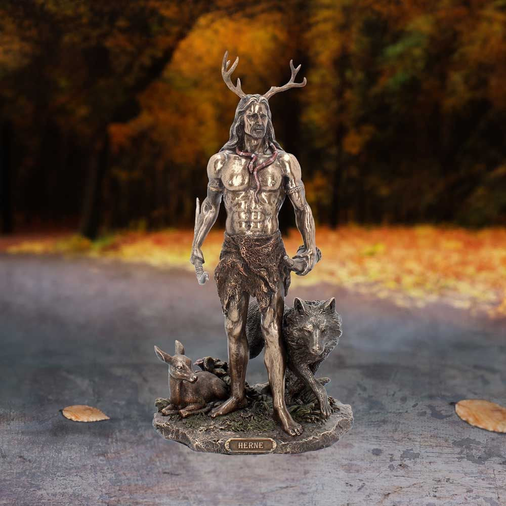 Herne and Animals Figurine (30cm)