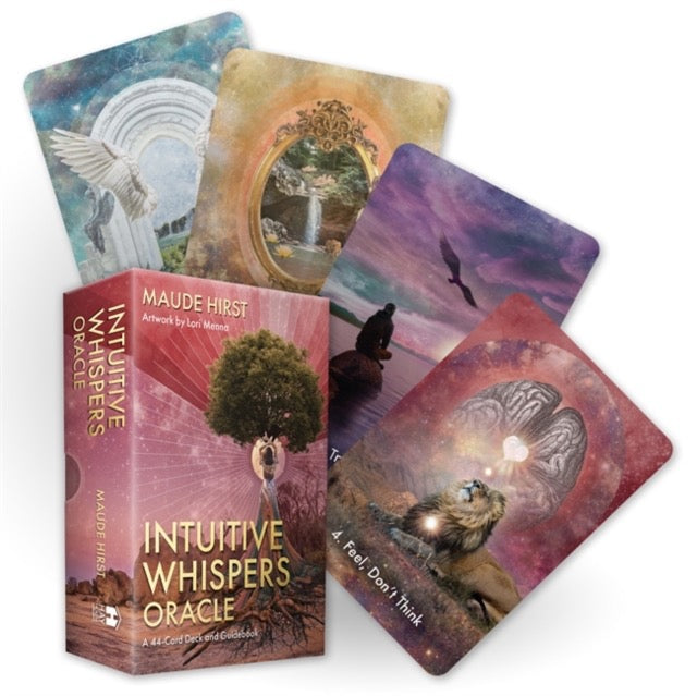 Intuitive Whispers Oracle : A 44-Card Deck and Guidebook by Maude Hirst