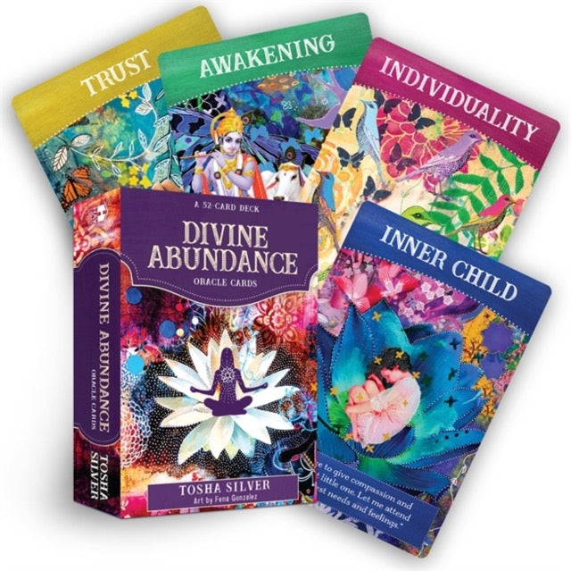 Divine Abundance Oracle Cards : A 51-Card Deck by Tosha Silver