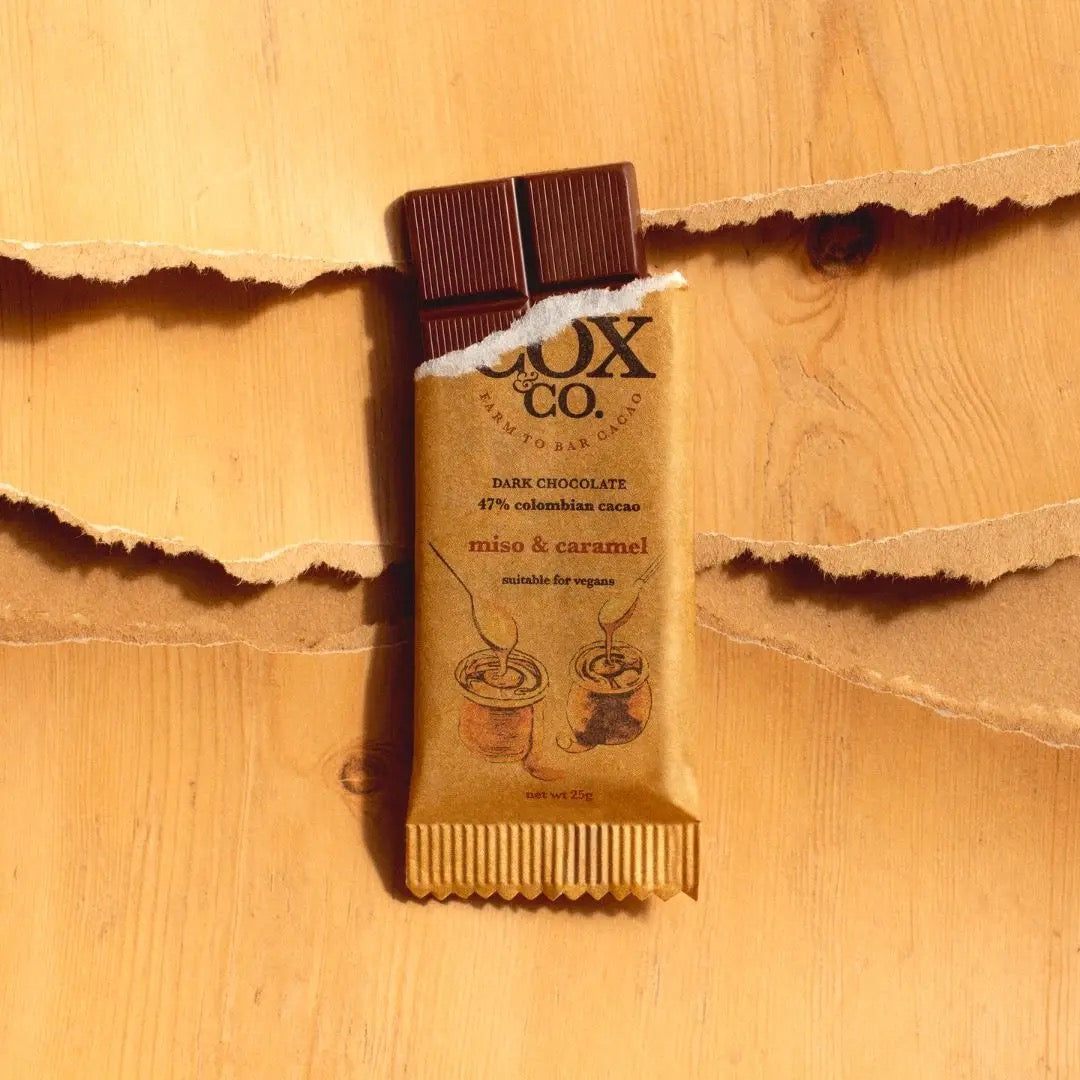Miso Caramel Chocolate Bar 25g