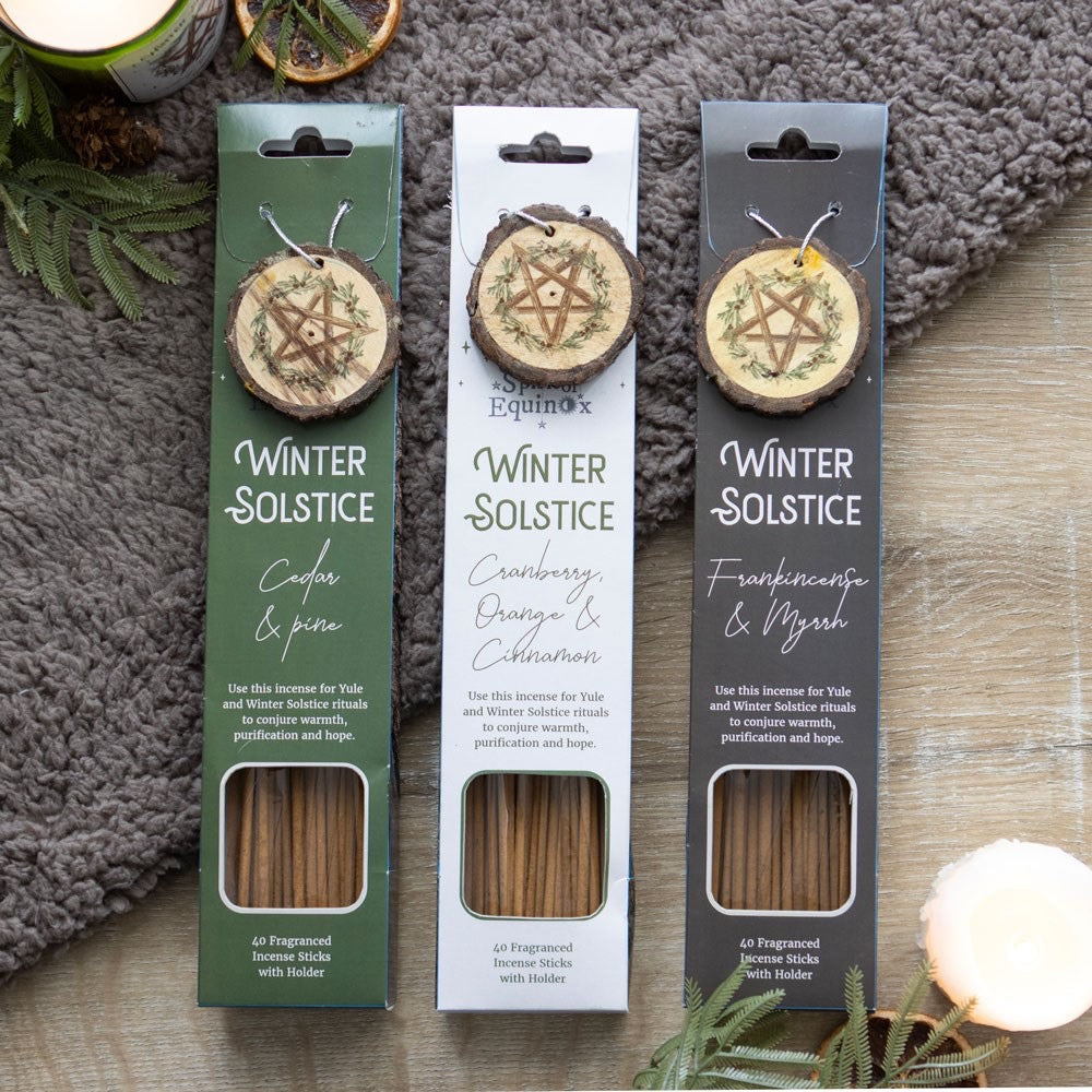 Winter Solstice Incense Sticks : Choose a scent