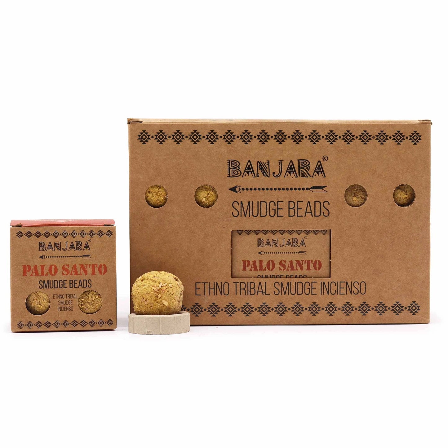 Incense Beads - Palo Santa - Smuding Beads
