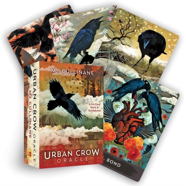 Urban Crow Oracle : A 54-Card Deck and Guidebook by MJ Cullinane