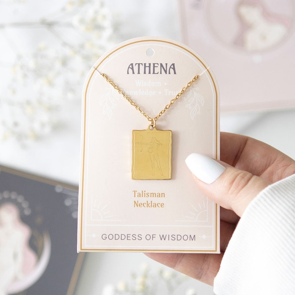 Athene Goddess Talisman Necklace