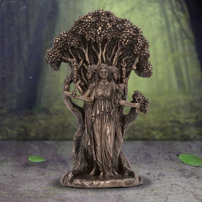 Hekate 'Triple Goddess' Resin Figurine (18.5cm) - Hecate