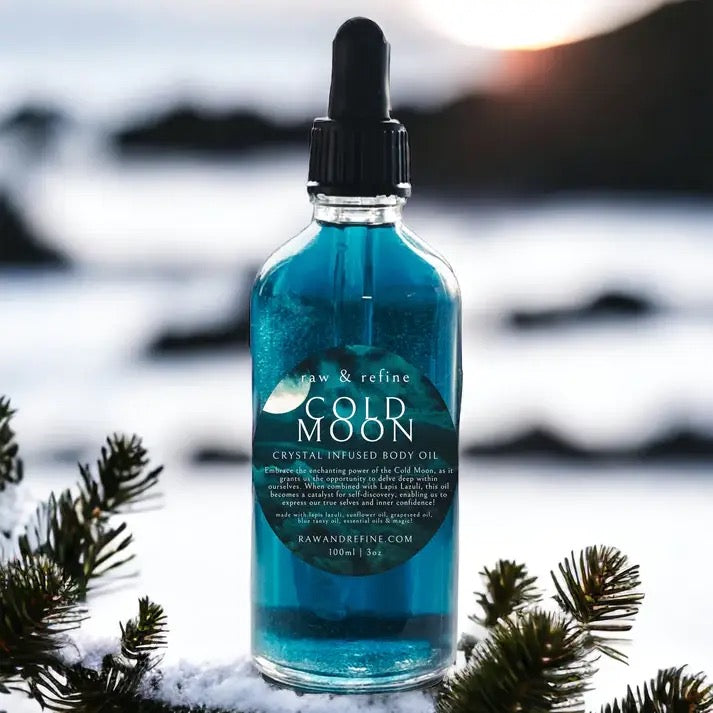 Cold Moon Crystal Infused Body Oil