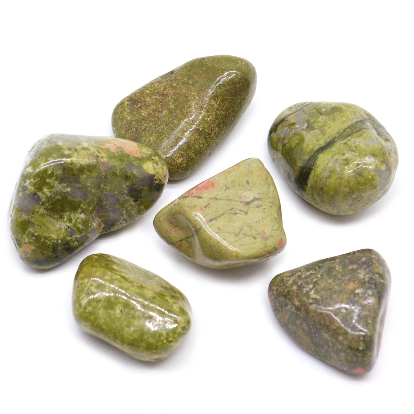 Epidote Tumble Stone Crystal