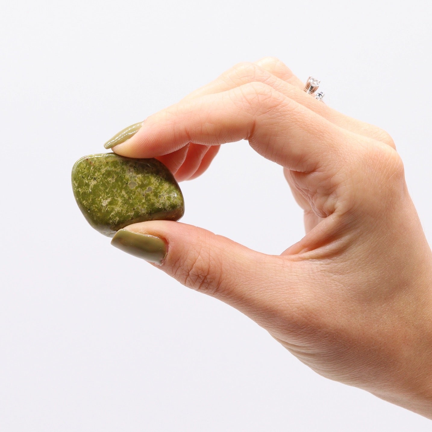 Epidote Tumble Stone Crystal