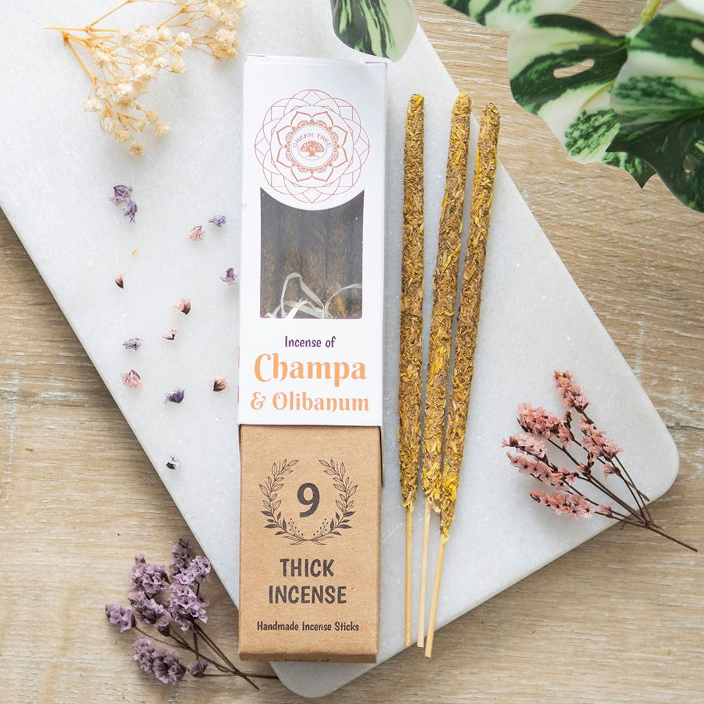 Champa and Olibanum Botanical Incense Sticks