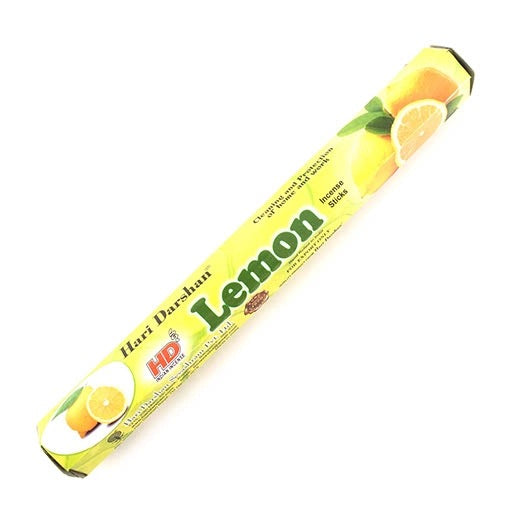 Lemon Incense Sticks : pack of 20 sticks