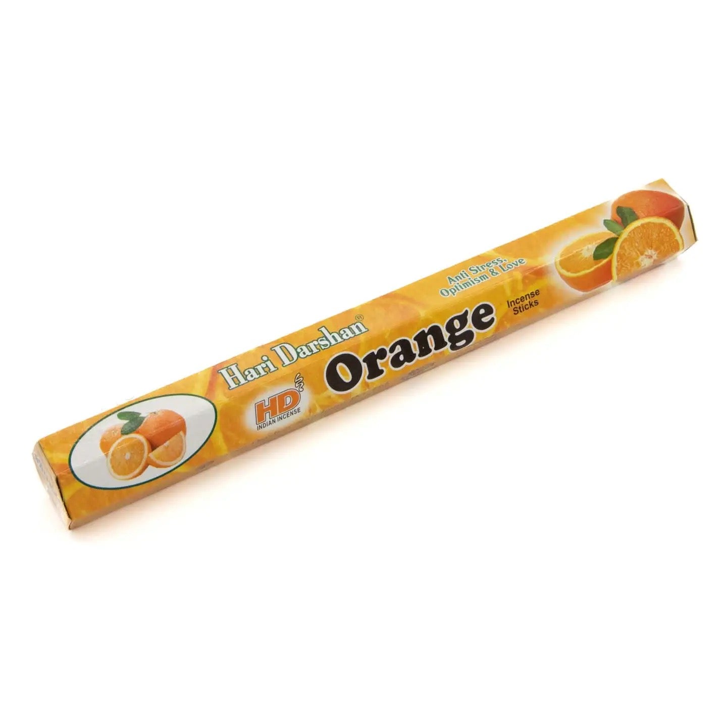 Orange Incense Sticks : Pack of 20
