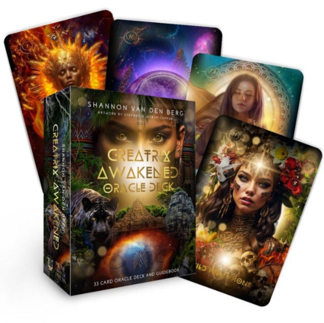 Creatrix Awakened Oracle Deck : Fierce Feminine Frequency Leaders by Shannon Van Den Berg