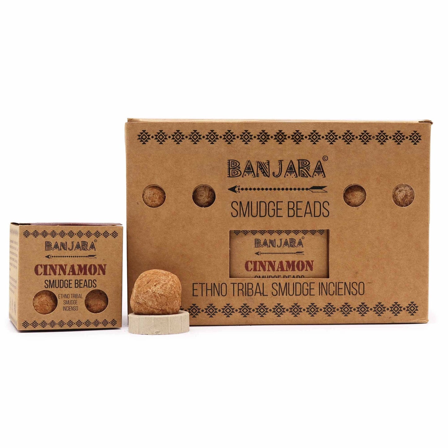 Incense Beads - Cinnamon - Smudge Beads by Banjara