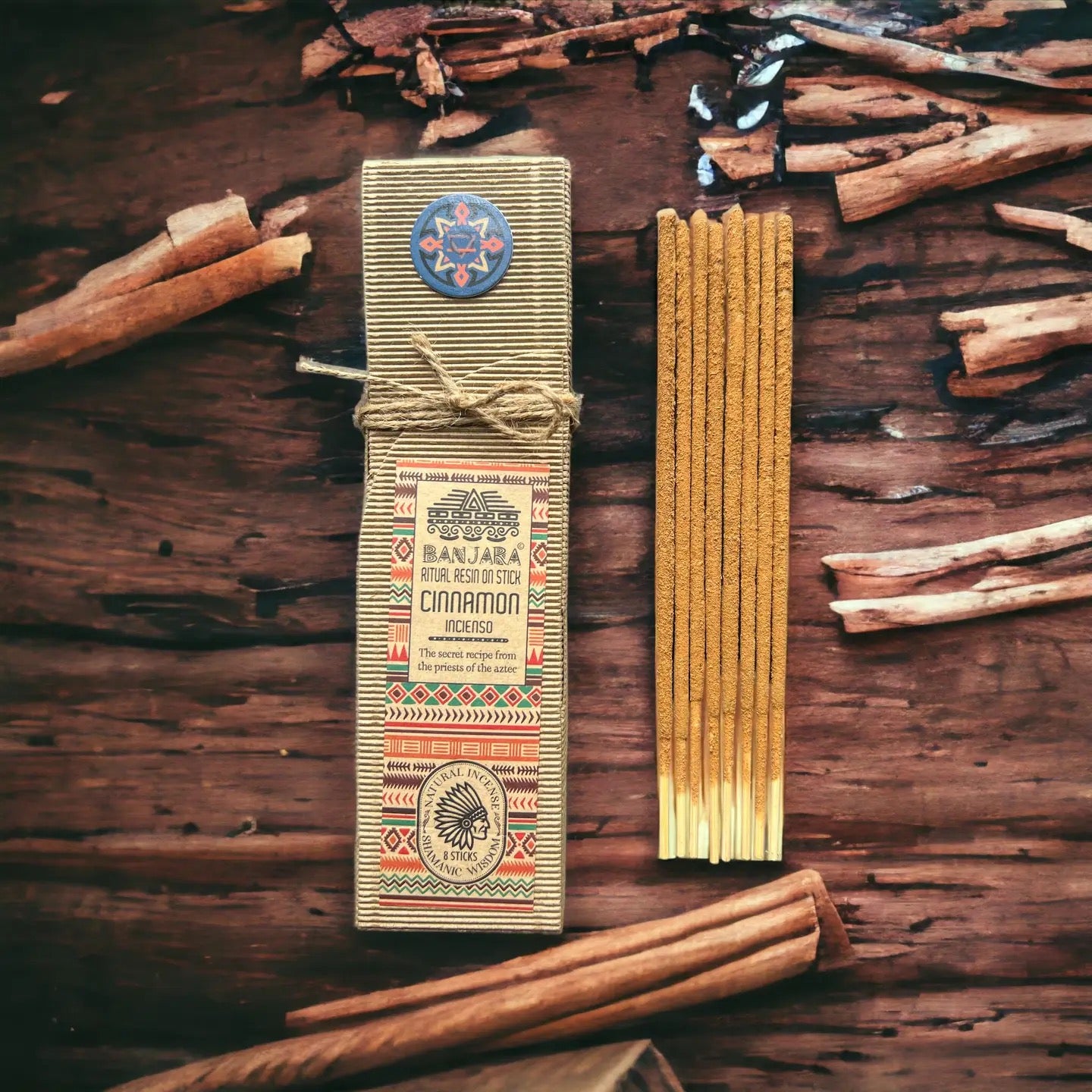 Resin Incense Sticks - Cinnamon - Ritual resin incense sticks