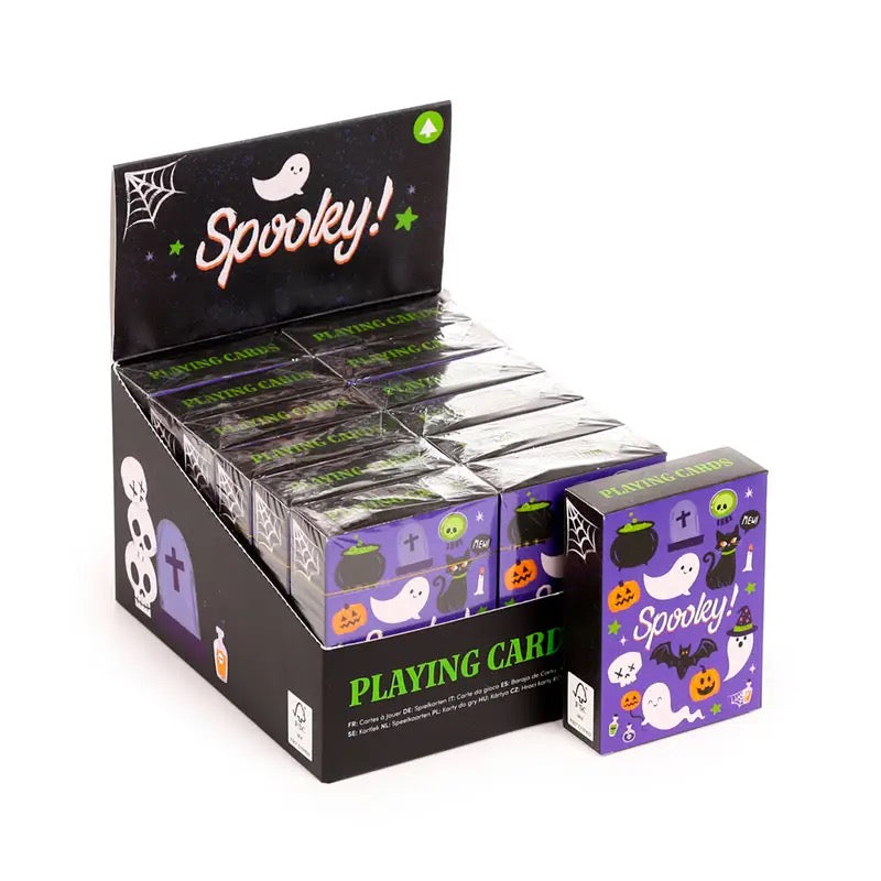 Spooky Halloween themed Playing Cards