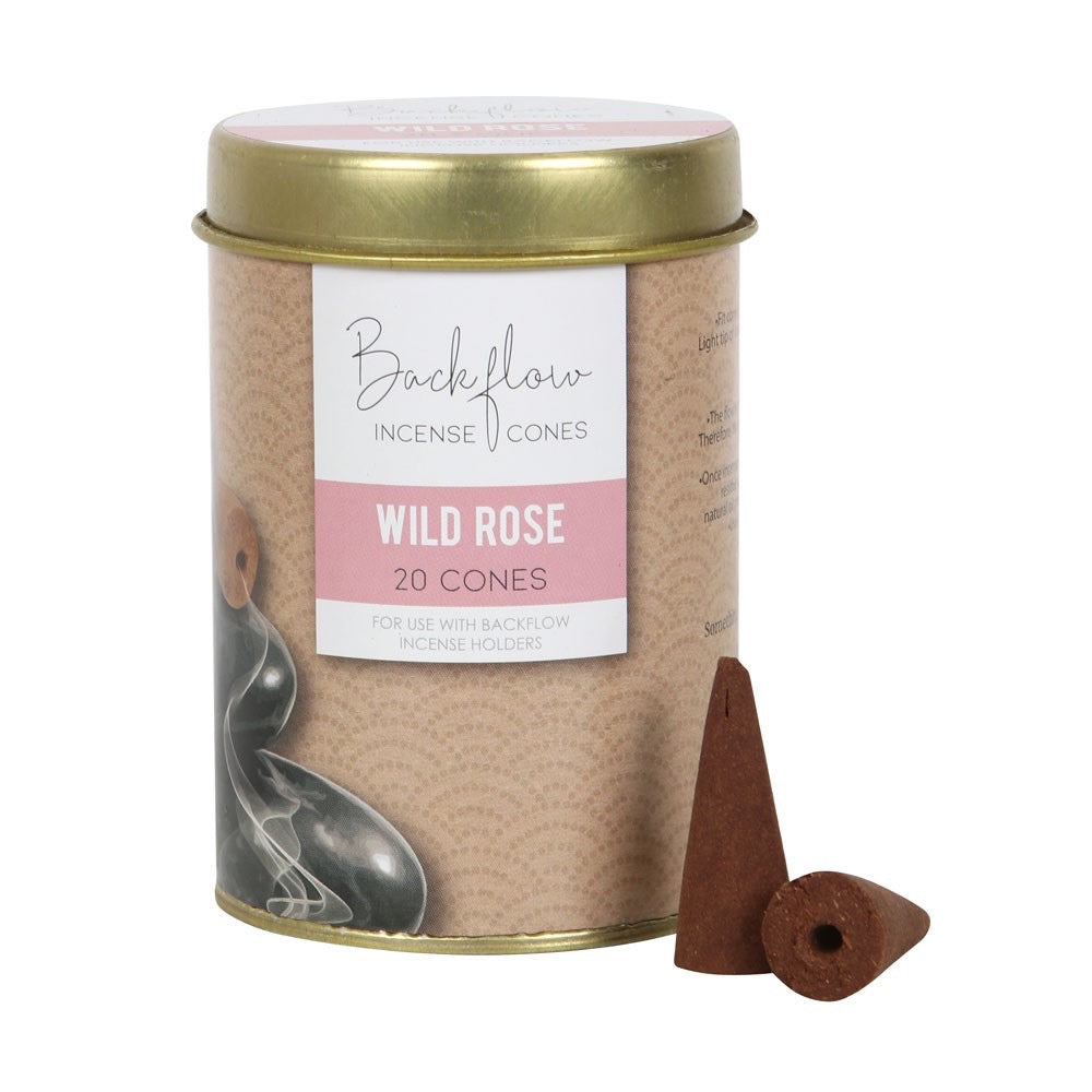 Backflow Incense Cones - Wild Rose