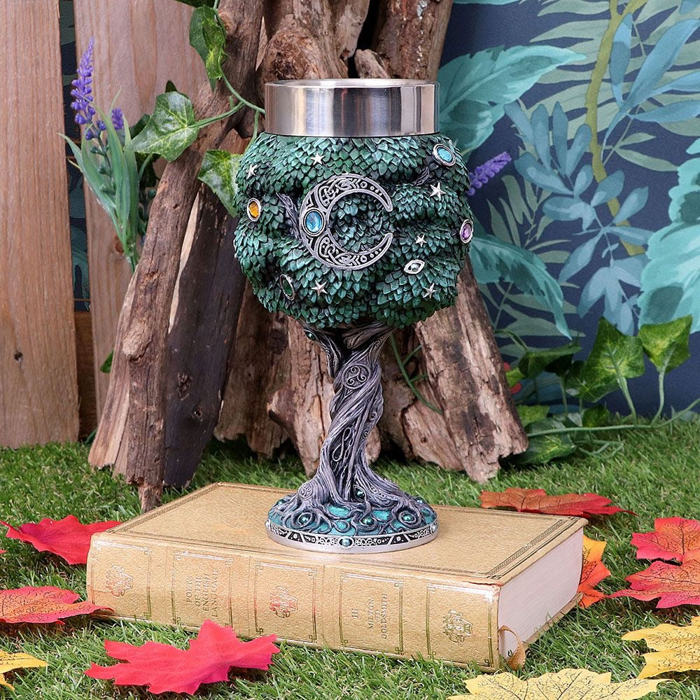 Tree of Life Goblet / Moon & Tree Chalice