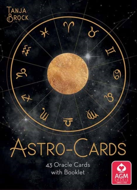 Astro-Cards Oracle Deck : 43 Oracle Cards With Booklet by Tanja Brock