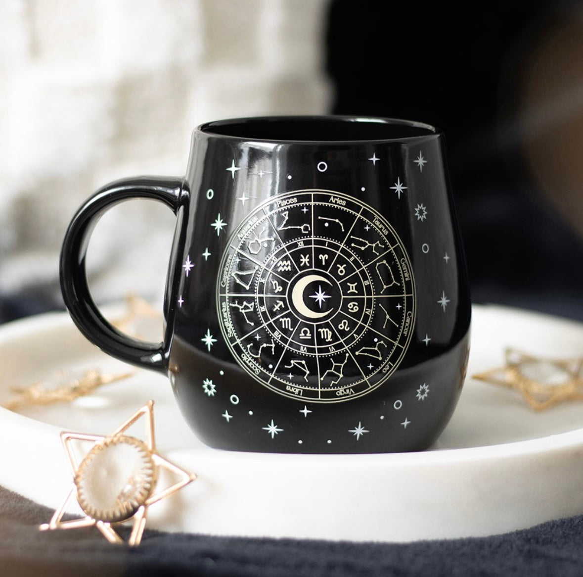 Astrology Wheel heat changing mug