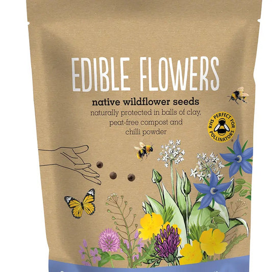 Seedball Wildflower Grab Bags - Edible Flowers