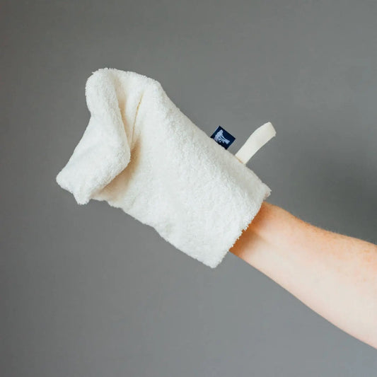 Reusable Bamboo Shower Mitt, Perfect Showering Mitt