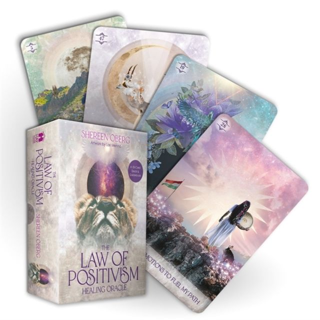 The Law of Positivism Healing Oracle : A 50-Card Deck and Guidebook by Shereen Oberg