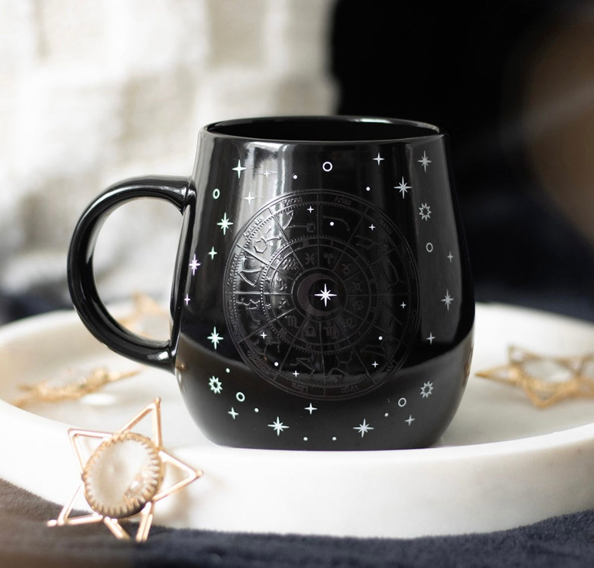 Astrology Wheel heat changing mug