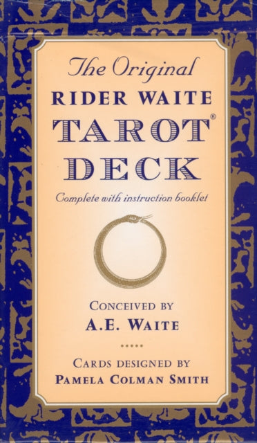 The Original Rider Waite Tarot Deck : 78 beautifully illustrated cards and instructional booklet by A.E. Waite