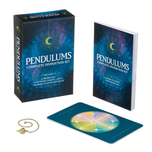 Pendulums Complete Divination Kit : A Pendulum, 8 Divining Charts and a 128-Page Illustrated Book by Emily Anderson